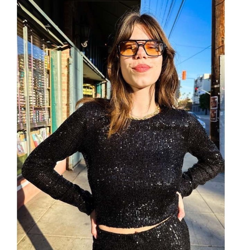 Z Supply Sequin Top